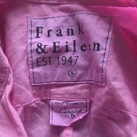 Frank & Eileen Pink Button Down Shirt - Picture 2 of 9